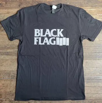 BLACK FLAG 티셔츠 로고 프린트