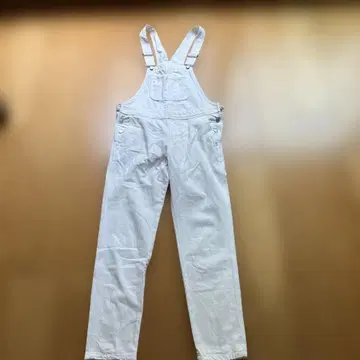 여성용 화이트 오버롤