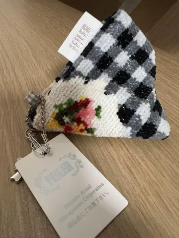 FEILER 체크 무늬 꽃무늬 코인 케이스