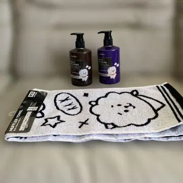 쿤달 샴푸 & 트리트먼트 머플러 타월 BTS