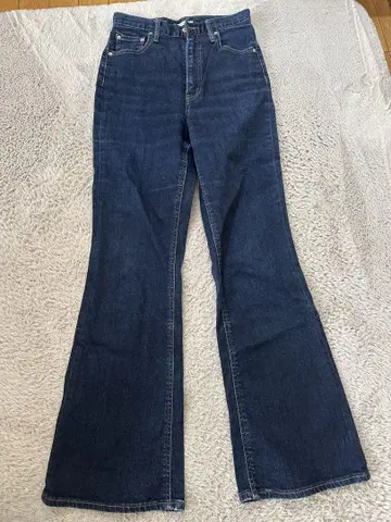 SLY JEANS 다크 블루 플레어 팬츠