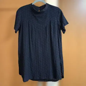 s.t.closet frabjous 서클 레이스 튜닉
