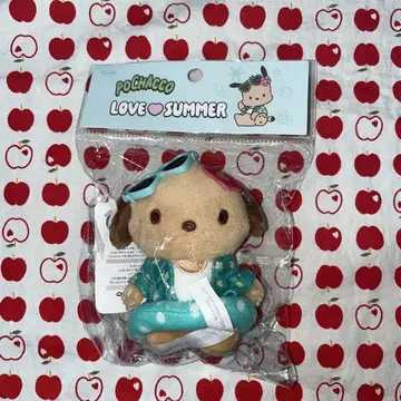 올리브영 산리오 일광화상 포차코 마스코트 봉제 인형
