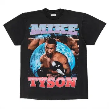 새상품 L 마이크 타이슨 MIKE TYSON 복싱 티셔츠 반팔