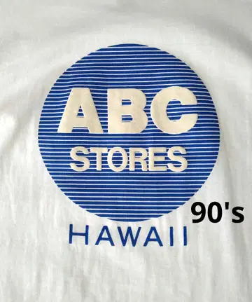 90's [레어 디자인] ABC 스토어 티셔츠 DELTA