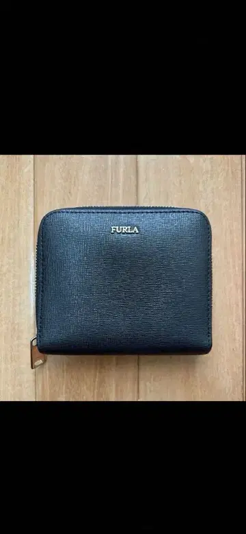 FURLA 블랙 접이식 지갑