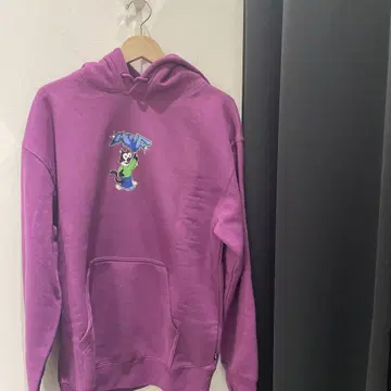 HUF 퍼플 후드티 M 사이즈