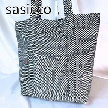 sasicco 토트백 소방 사리코 미카와 목화 토트 50 사리코 숄더백