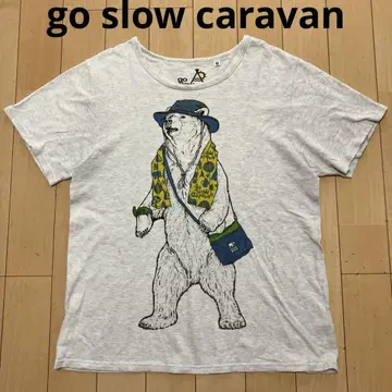 go slow caravan 고스로 캐러밴 티셔츠 사이즈 4