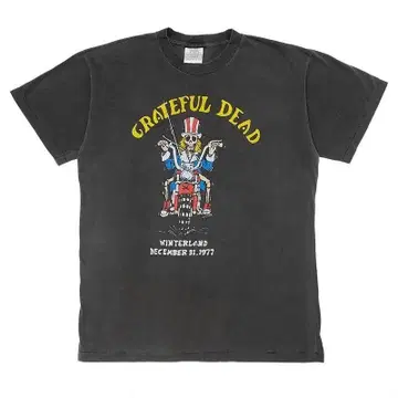 새상품 L 그레이트풀 데드 티셔츠 반팔 GRATEFUL DEAD