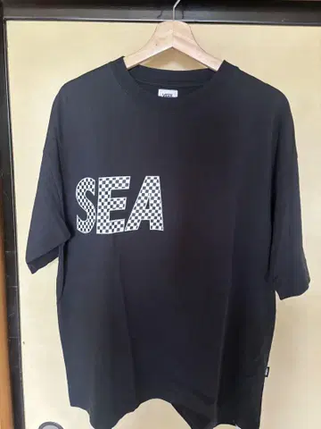 VANS WIND AND SEA 반스 윈더시 티셔츠 블랙 M