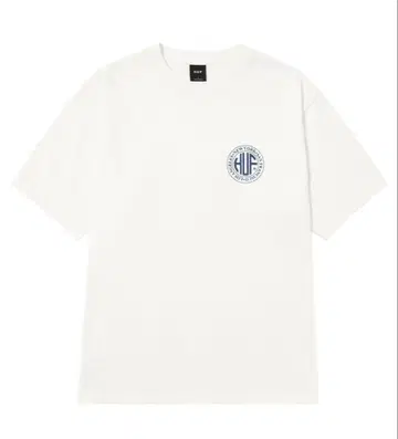 HUF 티셔츠 로고 화이트