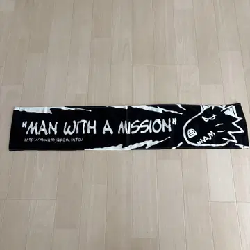 MAN WITH A MISSION 타월 머플러 타월