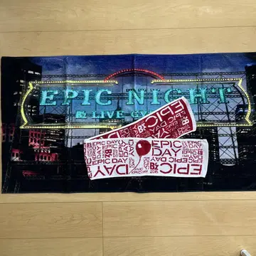 B'z EPICNIGHT 투어 굿즈 점보 타월