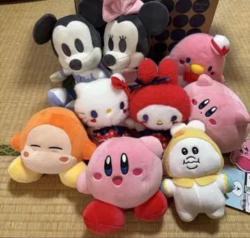 캐릭터 봉제 인형 세트