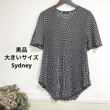 새상품급 빅 사이즈 Sydney 플리츠 튜닉