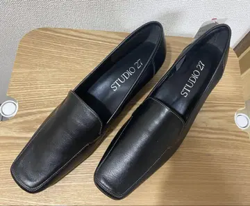 STUDIO 27 블랙 가죽 신발 295