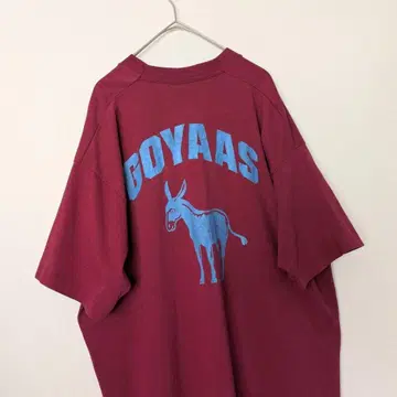 90년대 USA제 GOYAAS 티셔츠 싱글 스티치 XL