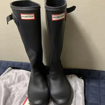 HUNTER 블랙 장화