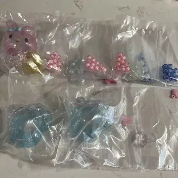 산리오 크리스탈 간이 침대 3개 세트