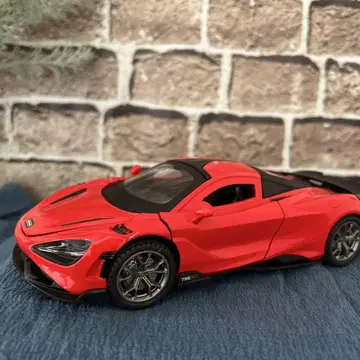 McLaren 765LT 레드 미니카