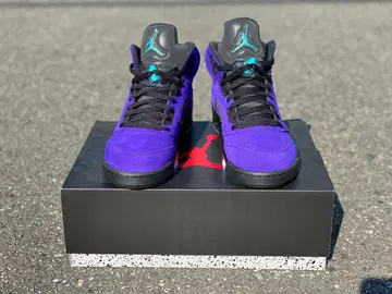 Air Jordan 5 퍼플 스니커즈