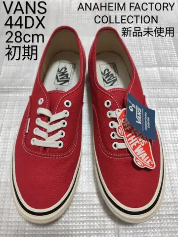 VANS 애너하임 Authentic 44DX RACING 미사용 새상품