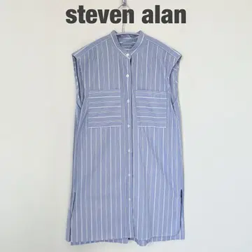 스티븐 앨런 COTTON STRIPE BAND NO SLEEVE