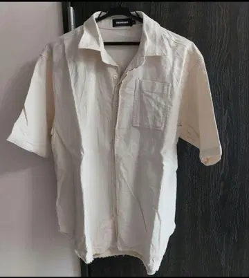 반팔 셔츠 아이보리