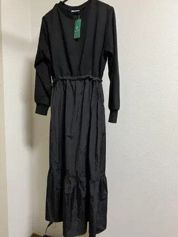 애프터눈 티 콤비 원피스
