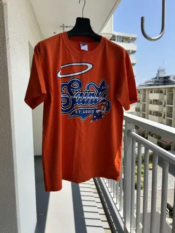 Saints St. Louis 티셔츠 새상품급 오렌지 S 사이즈