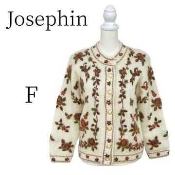 Josephin 조세핀 꽃무늬 노카라 자켓 FREE SIZE