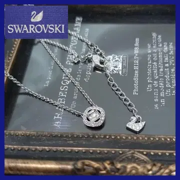SWAROVSKI Una Angelic 펜던트 로듐 도금