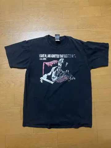 not of this world 그래픽 티셔츠 블랙