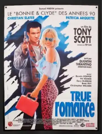 트루 로맨스 True Romance 영화 티셔츠 타란티노 레어