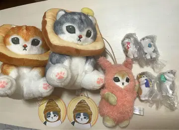 모프 샌드 mofusand 빵냥 봉제 인형 공 체인 키링