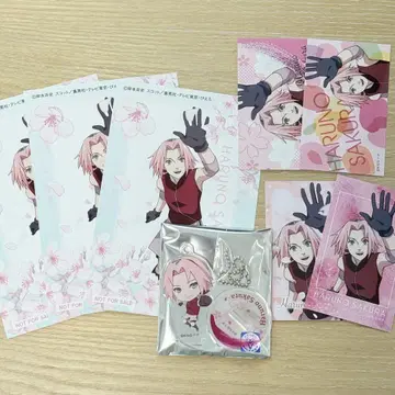 NARUTO 벚꽃 ver. 하루노 사쿠라 벚꽃 브로마이드 아크릴 스탠드