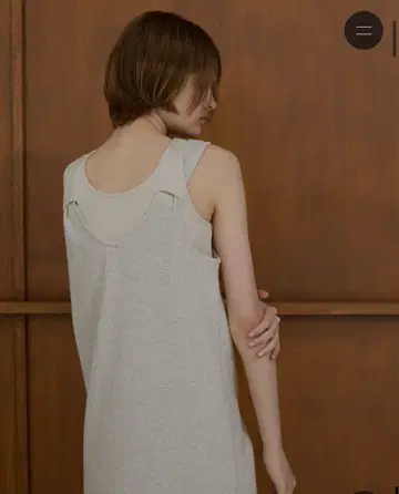 willfully 슬리브리스 롱 원피스