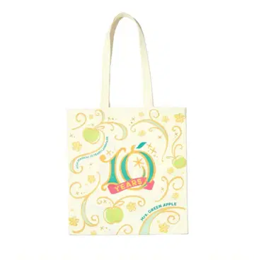Mrs. GREEN APPLE 미세스 팝업 10주년 토트백
