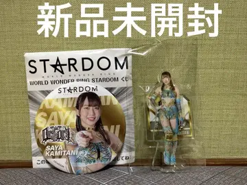 STARDOM 복권 우에타니 사야 아크릴 스탠드 캔뱃지