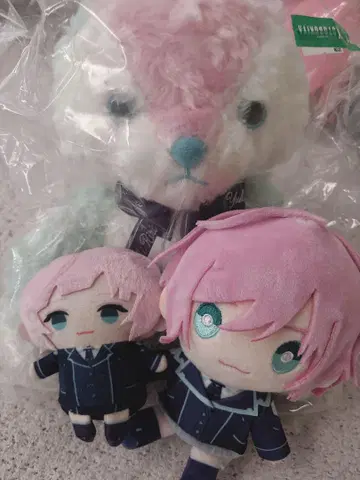 니지산지 유이리 니지누이 곰 퍼펫 세트