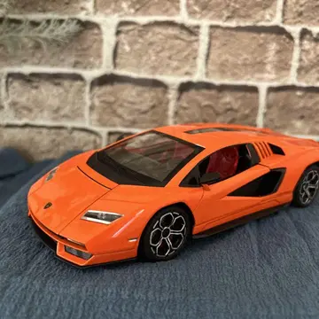 Lamborghini Countach 미니카 오렌지