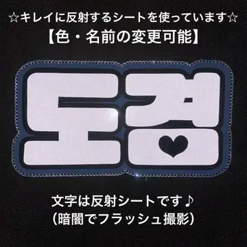 네임 보드 SEVENTEEN 세부치 캐럿 도겸 반사 시트 네무보