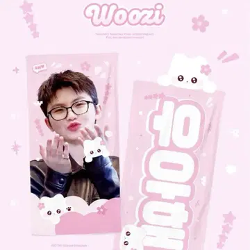세븐틴 우지 슬로건 치어 키트