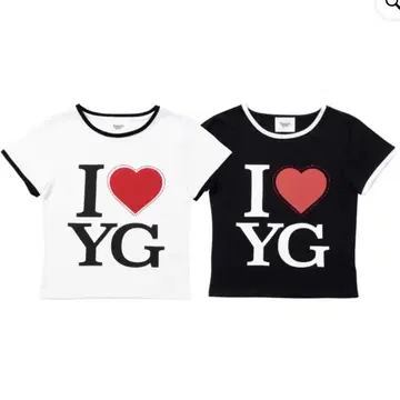 YG 린저 SS 티셔츠 블랙