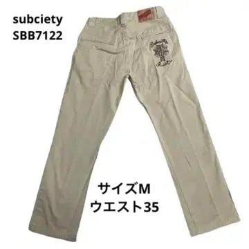 subciety (서브사이어티) SBB7122 사이즈 M 허리 35