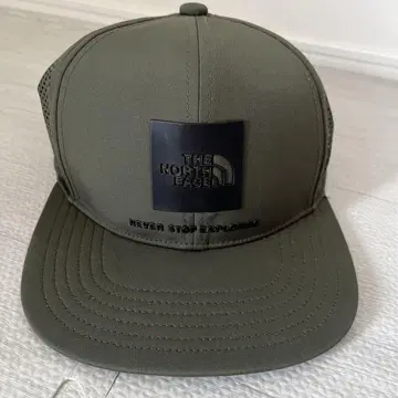 THE NORTH FACE 테크 로고 캡 올리브