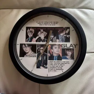 GLAY 벽걸이 시계
