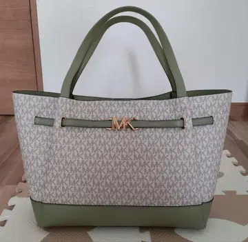 Michael Kors 토트백 그린/베이지