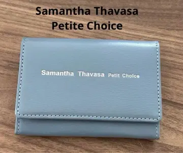 Samantha Thavasa 쁘띠 초이스 미사용 카드 홀더 동전 지갑